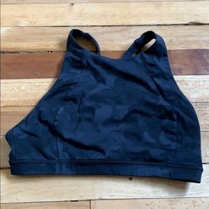 Lululemon high neck free to be serene bra